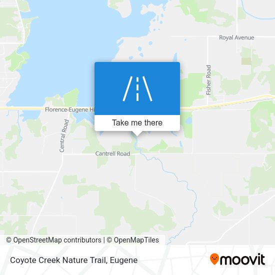 Coyote Creek Nature Trail map