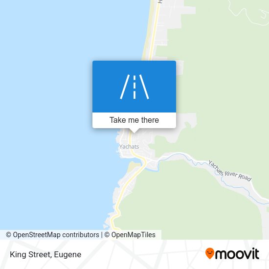 Mapa de King Street