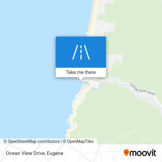 Ocean View Drive map