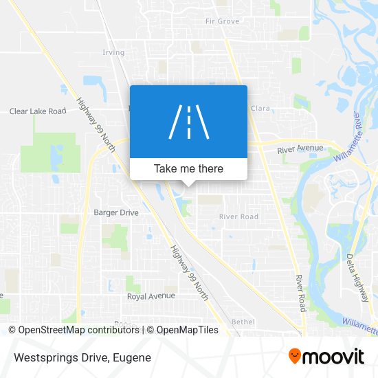 Westsprings Drive map