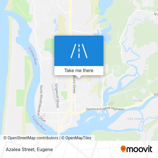 Mapa de Azalea Street
