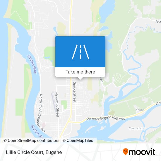 Mapa de Lillie Circle Court