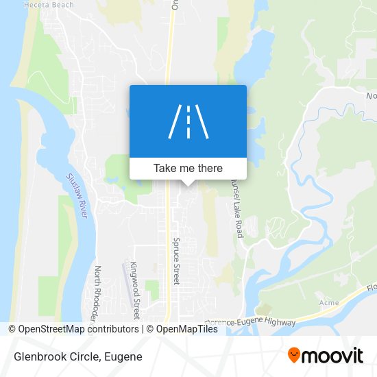 Mapa de Glenbrook Circle