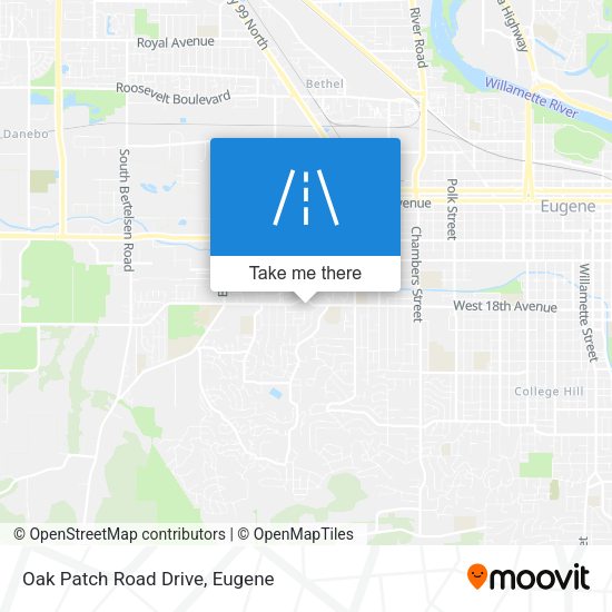 Mapa de Oak Patch Road Drive