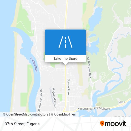 Mapa de 37th Street
