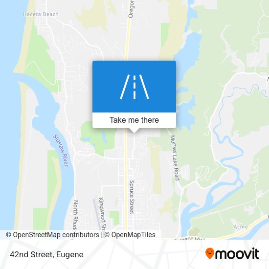 Mapa de 42nd Street