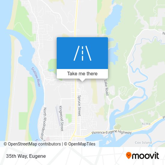 Mapa de 35th Way