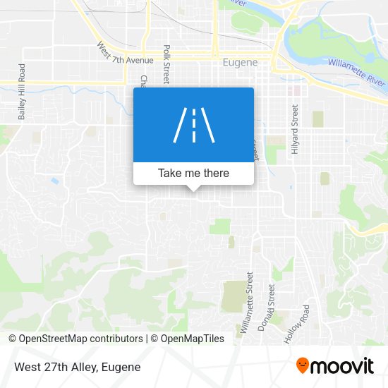 Mapa de West 27th Alley