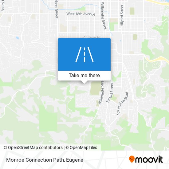 Monroe Connection Path map