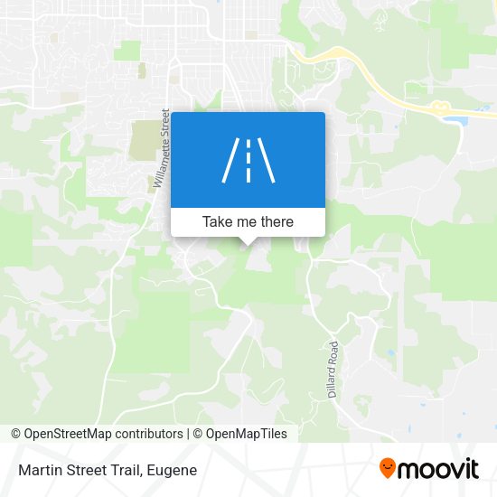 Martin Street Trail map