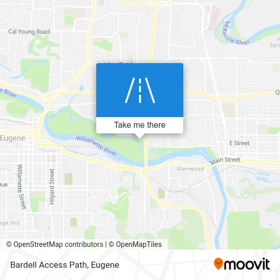 Bardell Access Path map