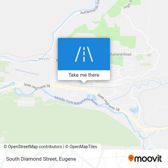 Mapa de South Diamond Street
