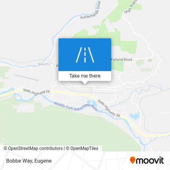 Bobbe Way map
