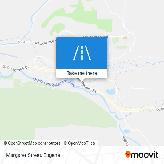 Mapa de Margaret Street
