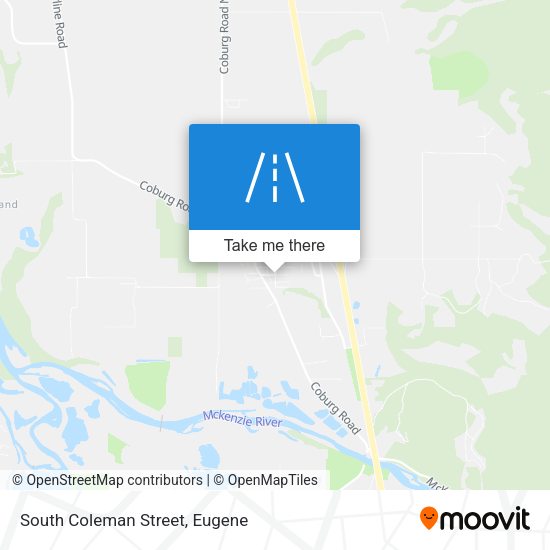 Mapa de South Coleman Street