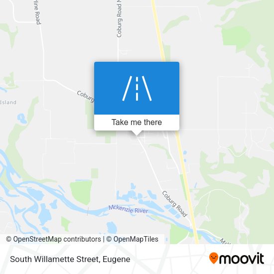 Mapa de South Willamette Street