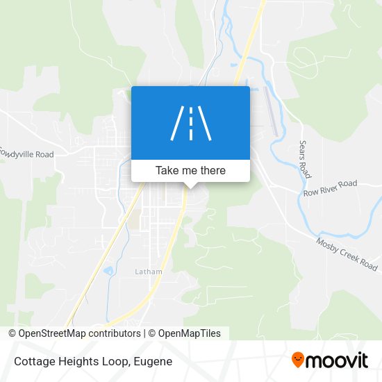 Cottage Heights Loop map