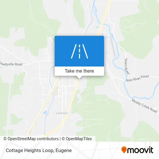 Cottage Heights Loop map