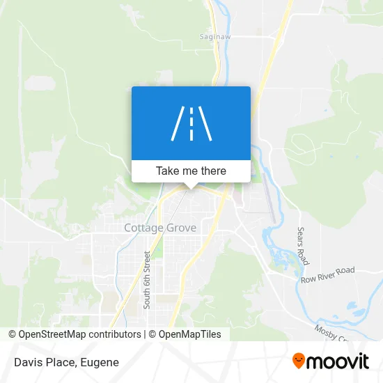 Davis Place map