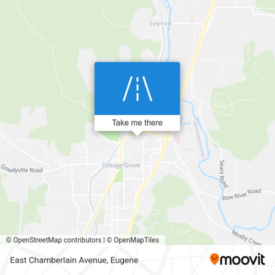 East Chamberlain Avenue map