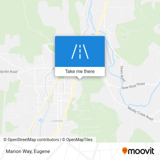 Mapa de Marion Way