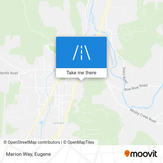 Marion Way map