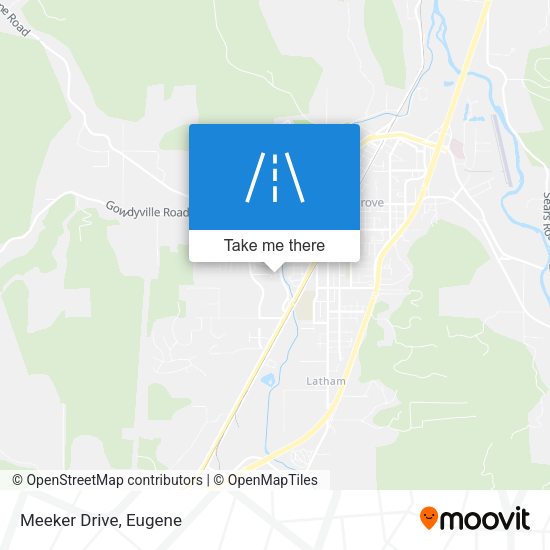 Mapa de Meeker Drive
