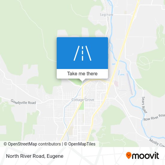 Mapa de North River Road