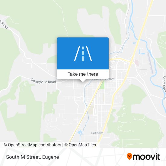 Mapa de South M Street