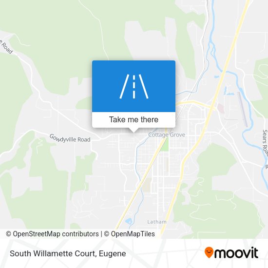 Mapa de South Willamette Court