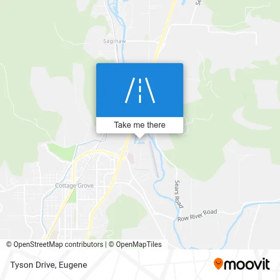 Tyson Drive map
