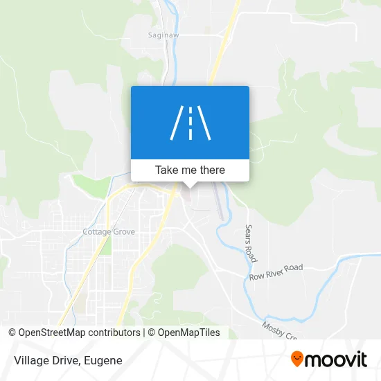 Village Drive map