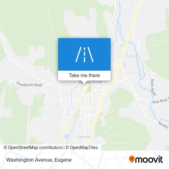 Mapa de Washington Avenue