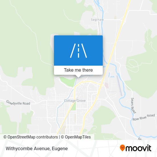 Mapa de Withycombe Avenue