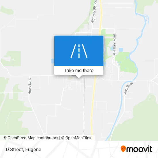 D Street map