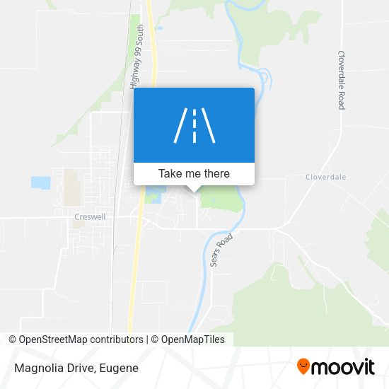 Mapa de Magnolia Drive