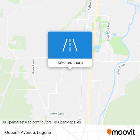 Mapa de Queens Avenue