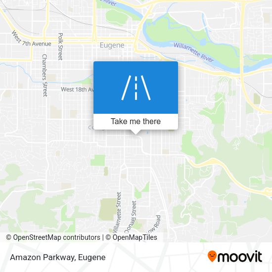 Amazon Parkway map