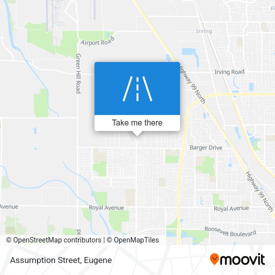 Mapa de Assumption Street