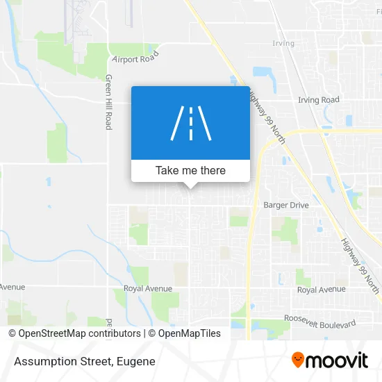 Mapa de Assumption Street