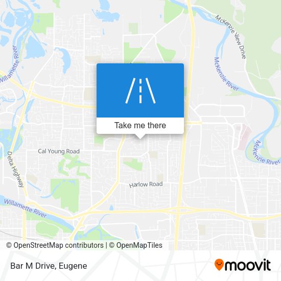Mapa de Bar M Drive