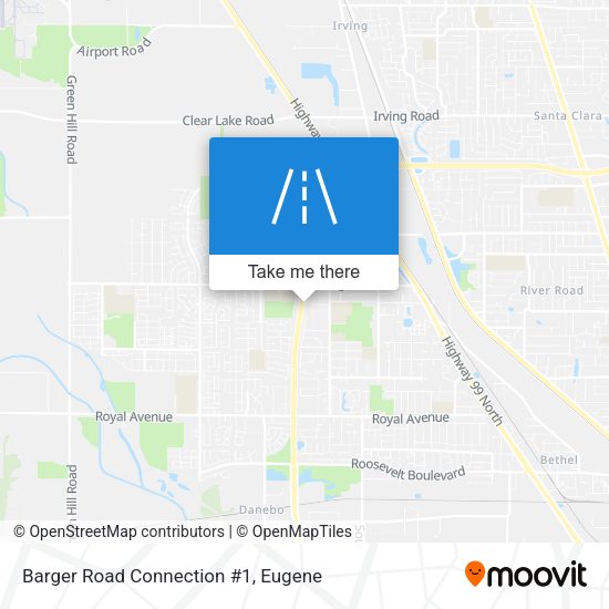 Barger Road Connection #1 map