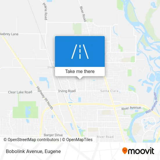 Mapa de Bobolink Avenue