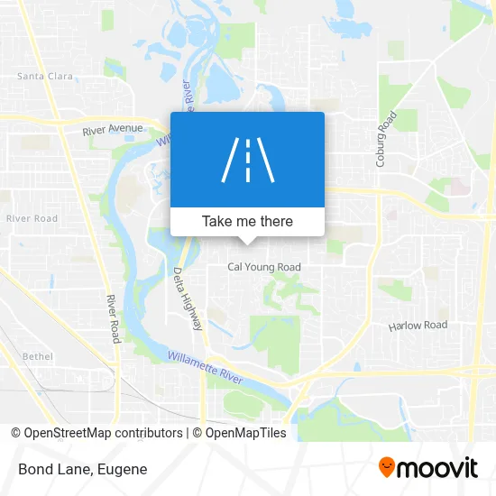 Bond Lane map