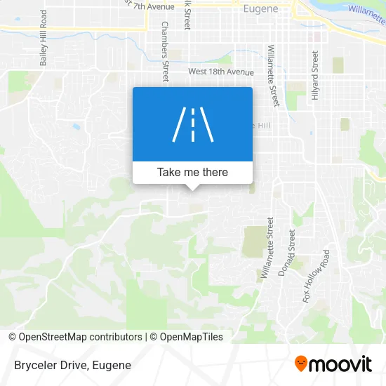 Mapa de Bryceler Drive
