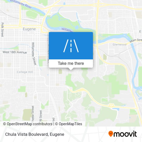 Chula Vista Boulevard map