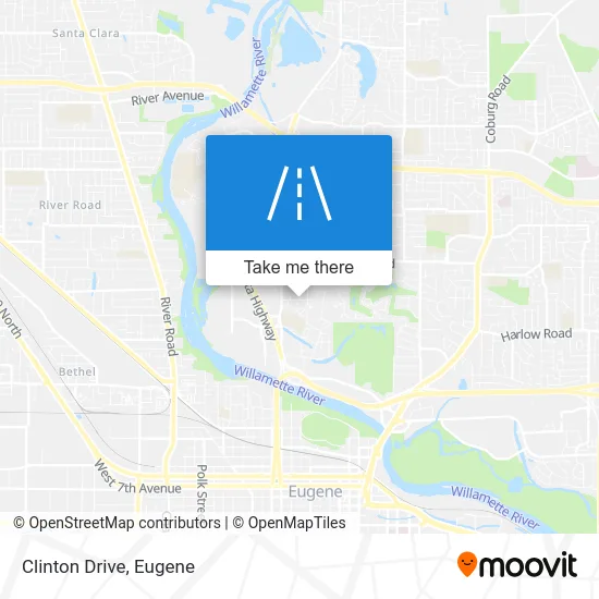 Clinton Drive map