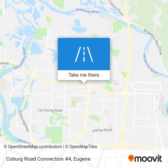 Coburg Road Connection #4 map
