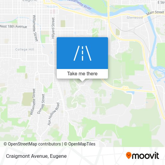 Mapa de Craigmont Avenue