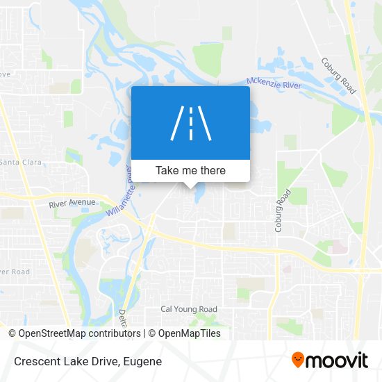 Mapa de Crescent Lake Drive